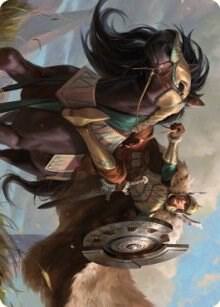 Knight of Dawn's Light Art Card [Art Series: Dominaria United] 10