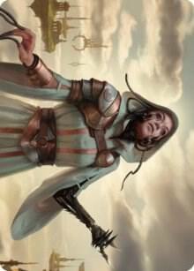 Phyrexian Missionary Art Card [Art Series: Dominaria United] 11