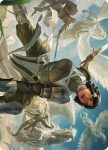 Resolute Reinforcements Art Card [Art Series: Dominaria United] 13
