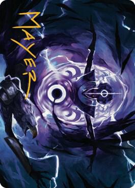 Rona's Vortex Art Card (Gold-Stamped Signature) [Art Series: Dominaria United] 16