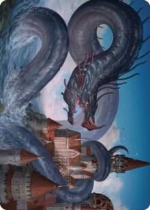 Tolarian Terror Art Card [Art Series: Dominaria United] 18