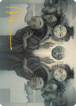 Vesuvan Duplimancy Art Card (Gold-Stamped Signature) [Art Series: Dominaria United] 19