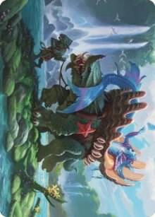 Vodalian Mindsinger Art Card [Art Series: Dominaria United] 21