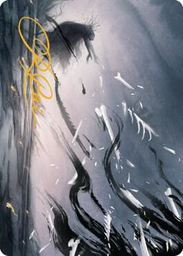 Shadow Prophecy Art Card (Gold-Stamped Signature) [Art Series: Dominaria United] 25
