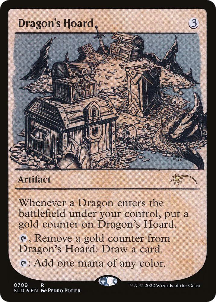 Dragon's Hoard (Showcase) [Secret Lair Drop Series] 709