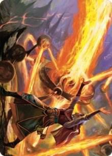 Ghitu Amplifier Art Card [Art Series: Dominaria United] 32