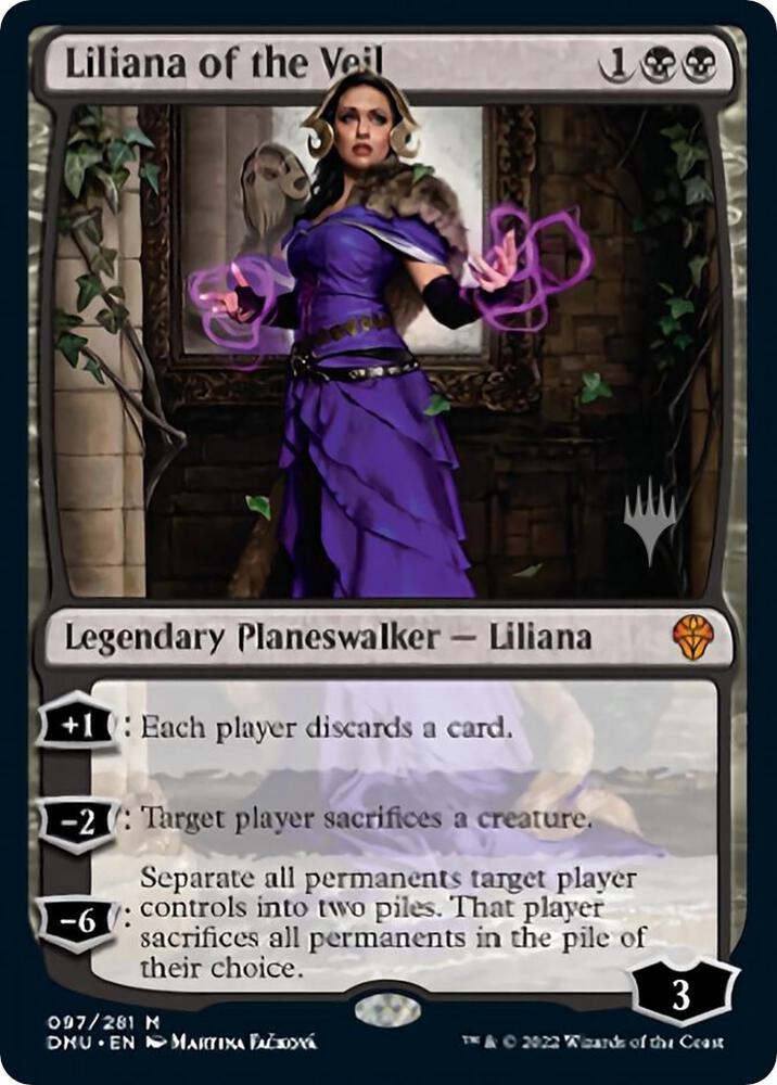 Liliana of the Veil [Promo Pack: Dominaria United] 97