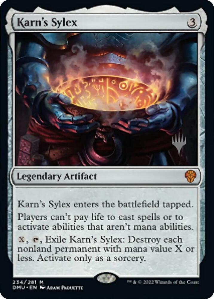 Karn's Sylex [Promo Pack: Dominaria United] 234
