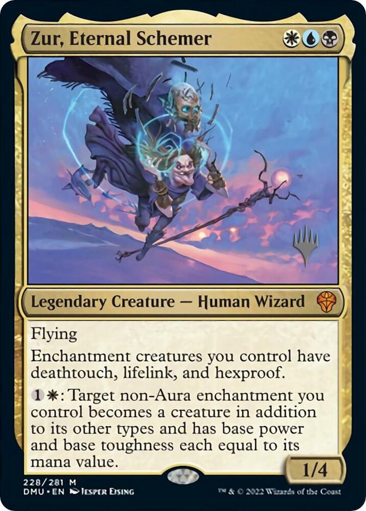 Zur, Eternal Schemer [Promo Pack: Dominaria United] 228