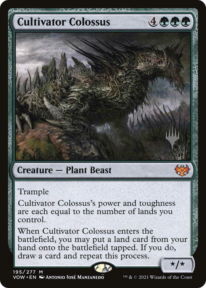 Cultivator Colossus [Promo Pack: Dominaria United] 195