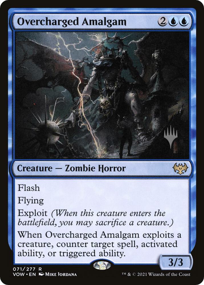 Overcharged Amalgam [Promo Pack: Dominaria United] 71