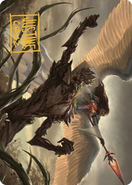 Strength of the Coalition Art Card (Gold-Stamped Signature) [Art Series: Dominaria United] 41
