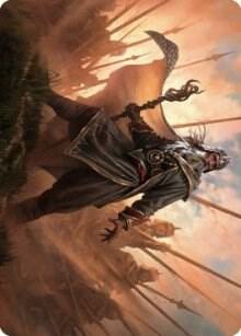 Hazezon, Shaper of Sand Art Card [Art Series: Dominaria United] 46