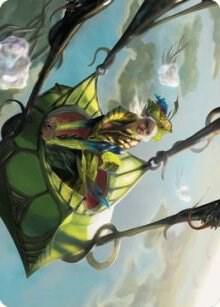 Nael, Avizoa Aeronaut Art Card [Art Series: Dominaria United] 51