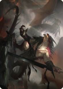 Rivaz of the Claw Art Card [Art Series: Dominaria United] 53