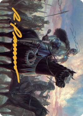 Shanid, Sleepers' Scourge Art Card (Gold-Stamped Signature) [Art Series: Dominaria United] 54