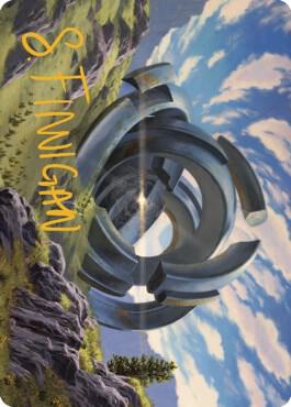 Thran Portal Art Card (Gold-Stamped Signature) [Art Series: Dominaria United] 60