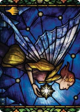 Ivy, Gleeful Spellthief Art Card (Gold-Stamped Signature) [Art Series: Dominaria United] 72