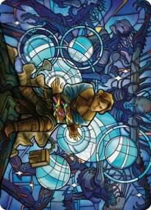 Raff, Weatherlight Stalwart Art Card [Art Series: Dominaria United] 76