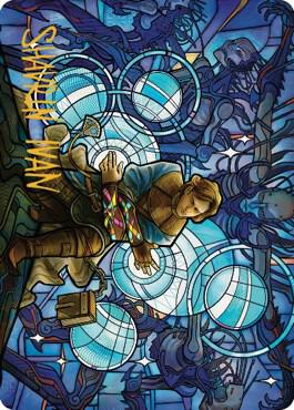 Raff, Weatherlight Stalwart Art Card (Gold-Stamped Signature) [Art Series: Dominaria United] 76