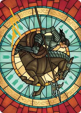 Tori D'Avenant, Fury Rider Art Card (Gold-Stamped Signature) [Art Series: Dominaria United] 78