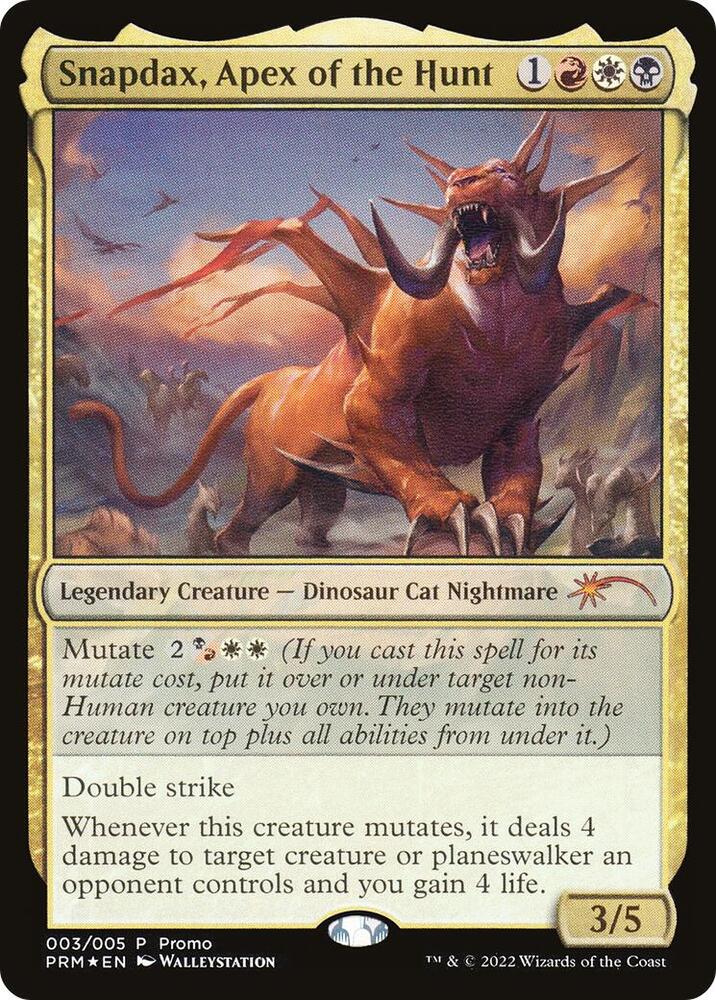 Snapdax, Apex of the Hunt (2022 Lunar New Year Promo) [Unique and Miscellaneous Promos] 3