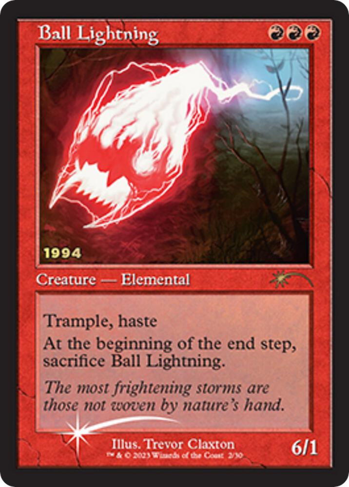 Ball Lightning [30th Anniversary Promos] 2