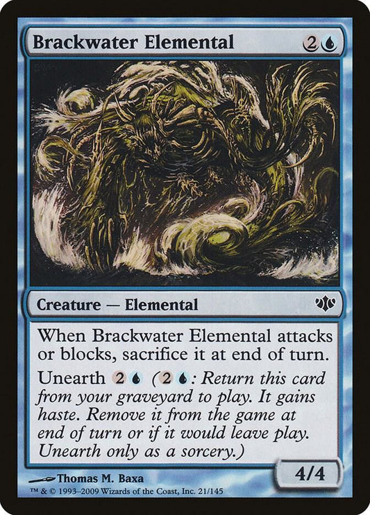 Brackwater Elemental [Conflux] 21