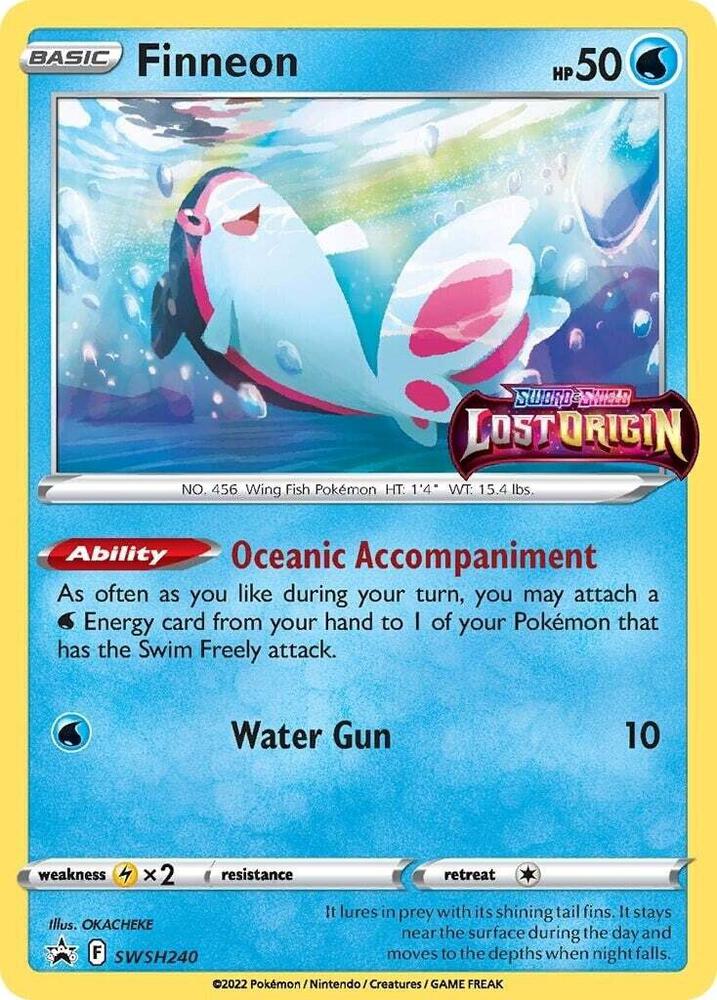Finneon - SWSH240 (Prerelease) [SWSH: Sword & Shield Promo Cards] SWSH240