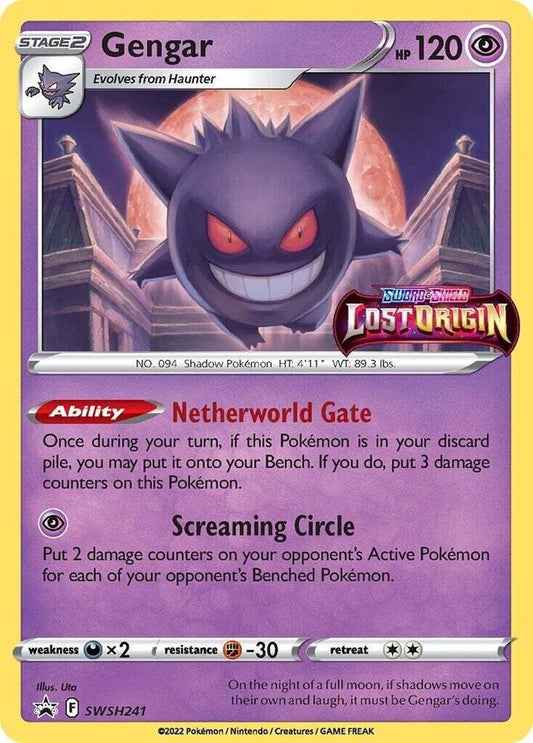 Gengar - SWSH241 (Prerelease) [SWSH: Sword & Shield Promo Cards] SWSH241