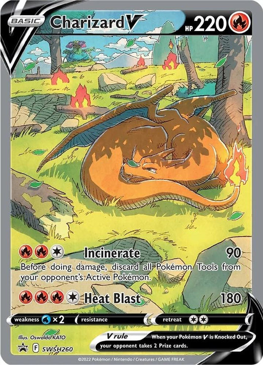 Charizard V - SWSH260 [SWSH: Sword & Shield Promo Cards] SWSH260