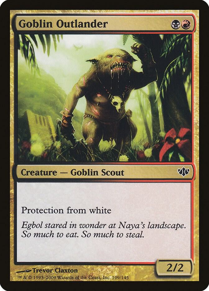 Goblin Outlander [Conflux] 109