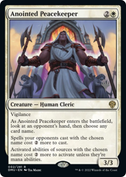 Anointed Peacekeeper [Promo Pack: Dominaria United] 2