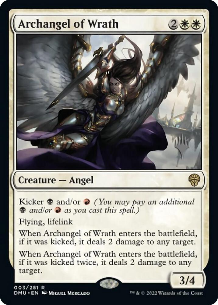 Archangel of Wrath [Promo Pack: Dominaria United] 3