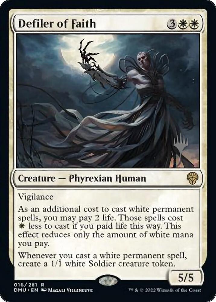 Defiler of Faith [Promo Pack: Dominaria United] 16