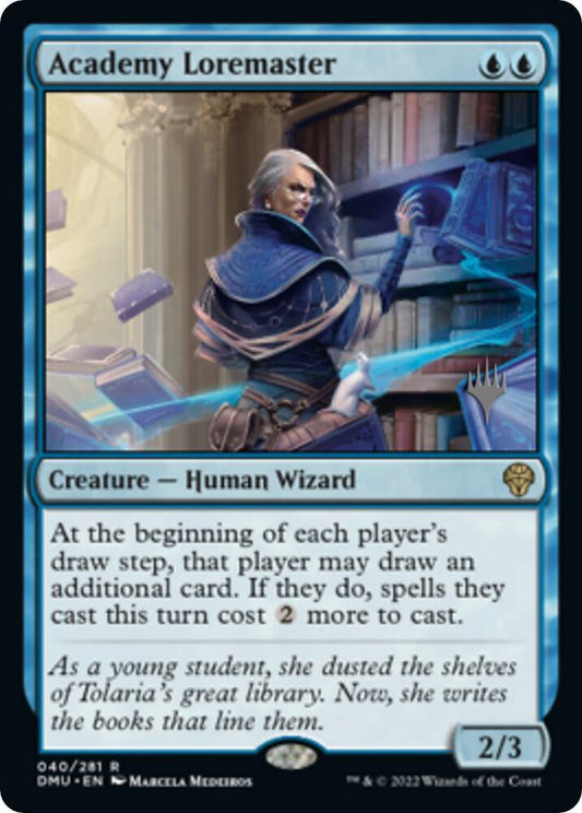 Academy Loremaster [Promo Pack: Dominaria United] 40