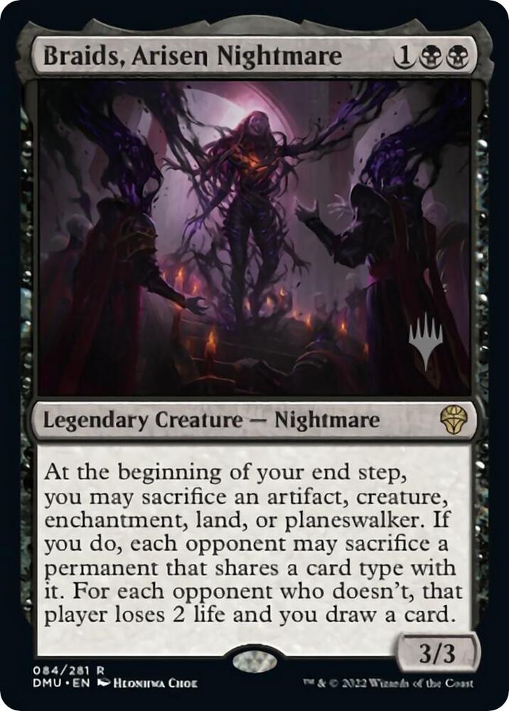 Braids, Arisen Nightmare [Promo Pack: Dominaria United] 84