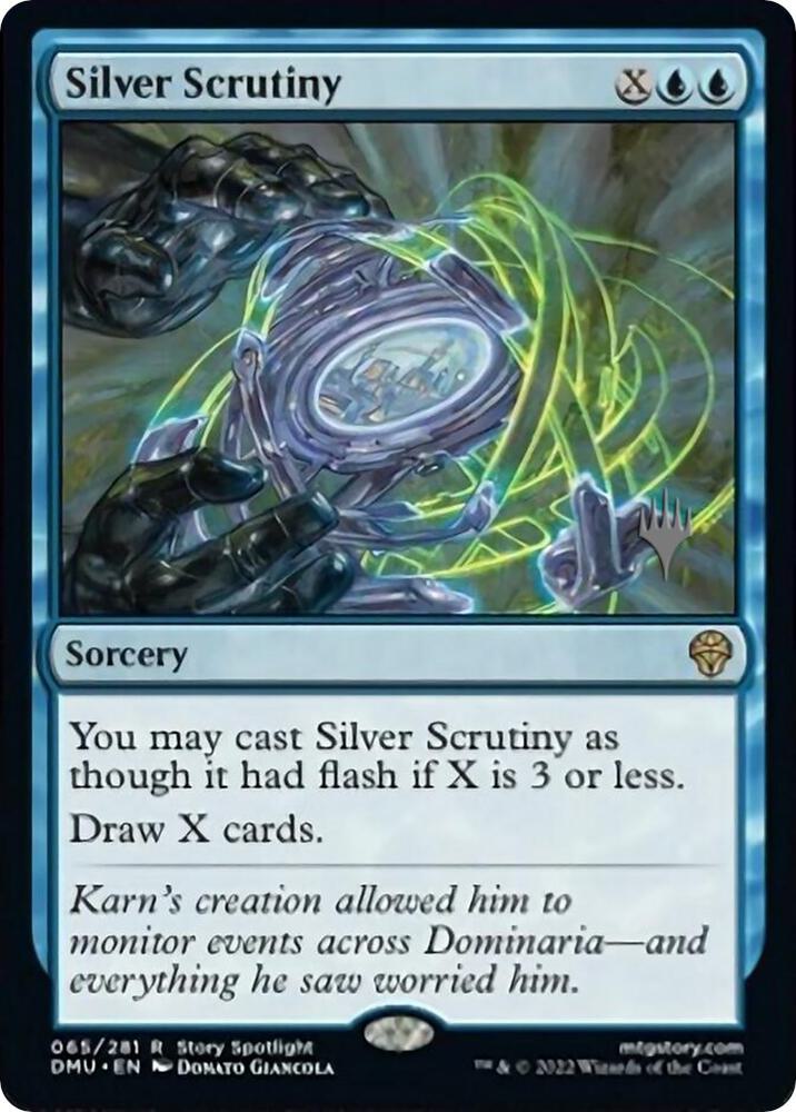 Silver Scrutiny [Promo Pack: Dominaria United] 65