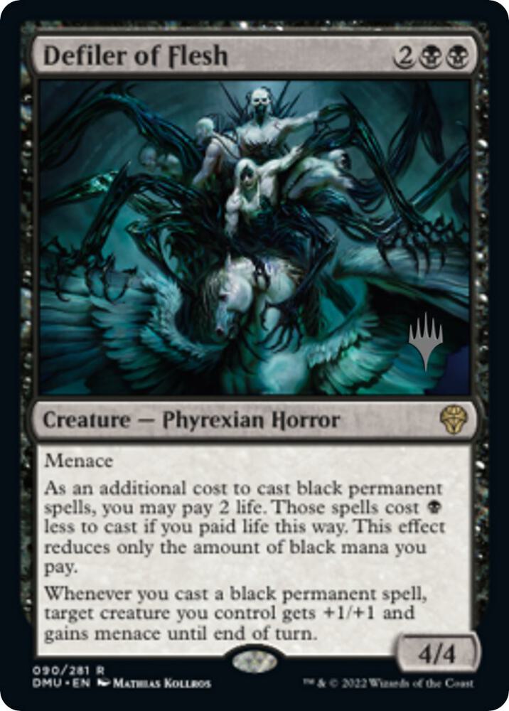 Defiler of Flesh [Promo Pack: Dominaria United] 90