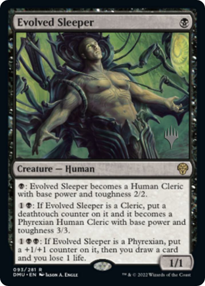 Evolved Sleeper [Promo Pack: Dominaria United] 93