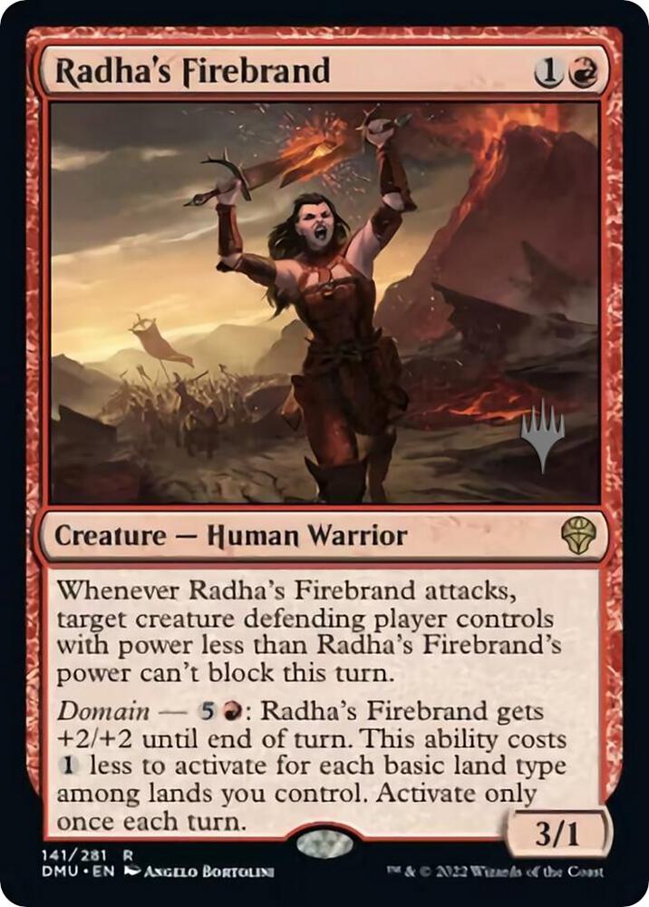Radha's Firebrand [Promo Pack: Dominaria United] 141