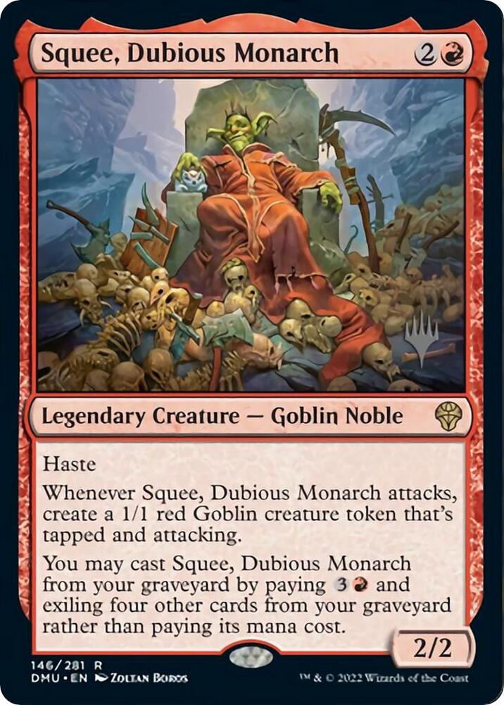 Squee, Dubious Monarch [Promo Pack: Dominaria United] 146