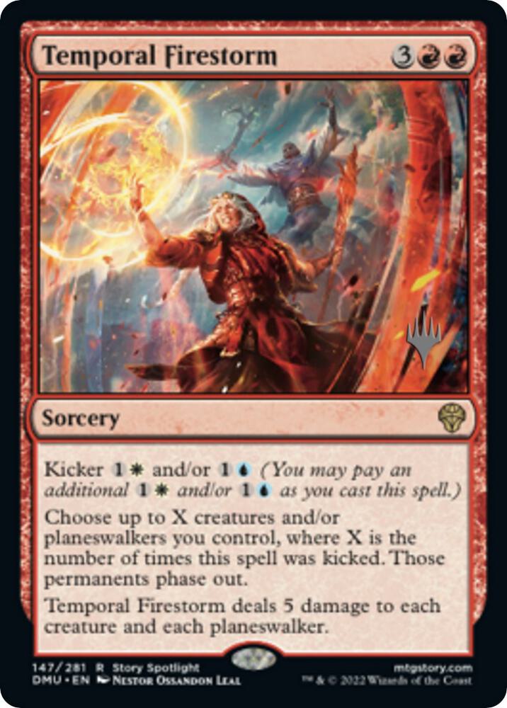 Temporal Firestorm [Promo Pack: Dominaria United] 147