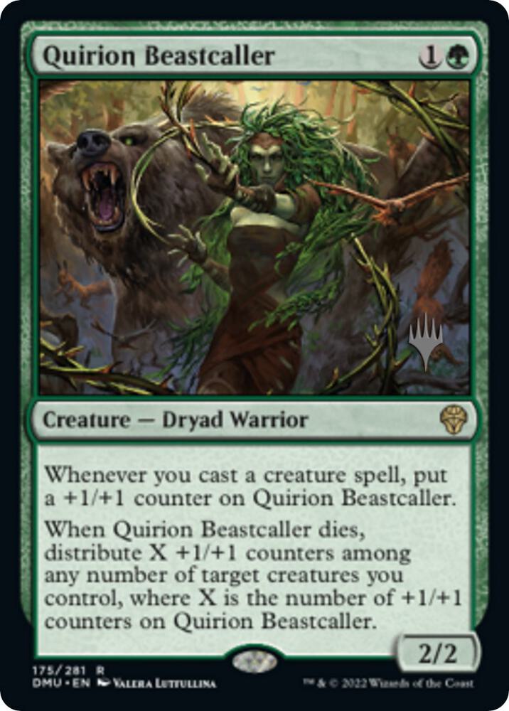 Quirion Beastcaller [Promo Pack: Dominaria United] 175