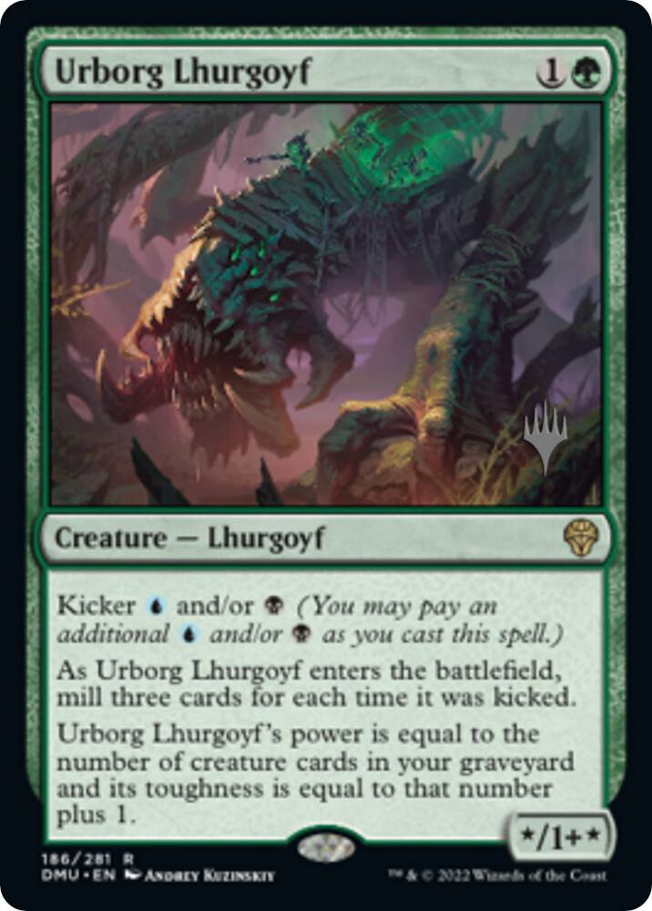 Urborg Lhurgoyf [Promo Pack: Dominaria United] 186
