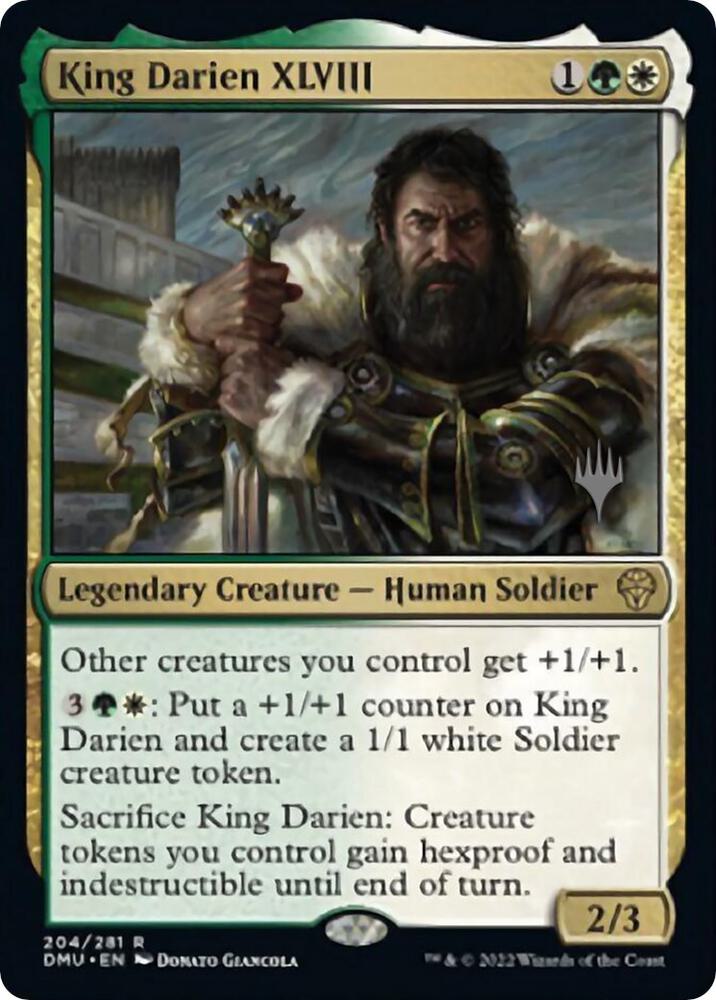King Darien XLVIII [Promo Pack: Dominaria United] 204