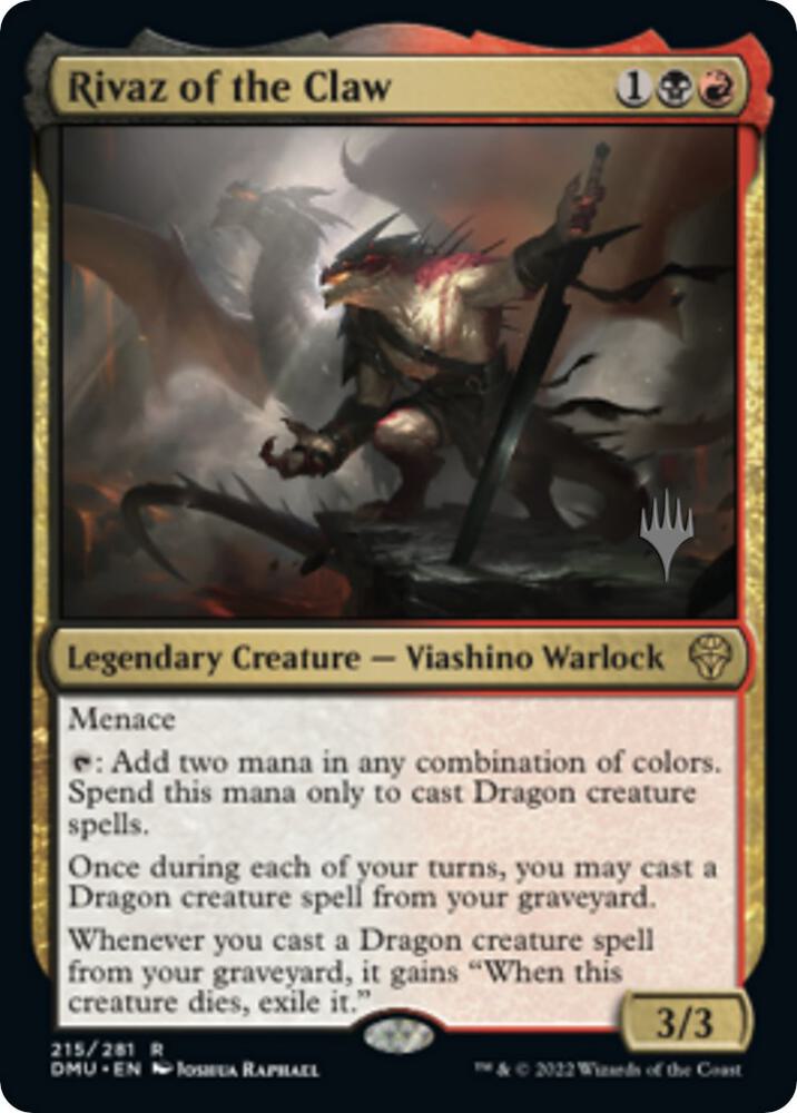 Rivaz of the Claw [Promo Pack: Dominaria United] 215
