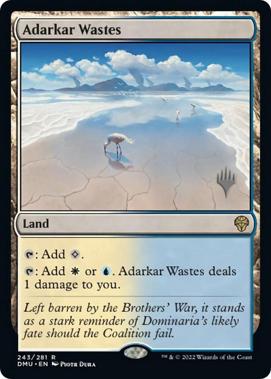 Adarkar Wastes [Promo Pack: Dominaria United] 243