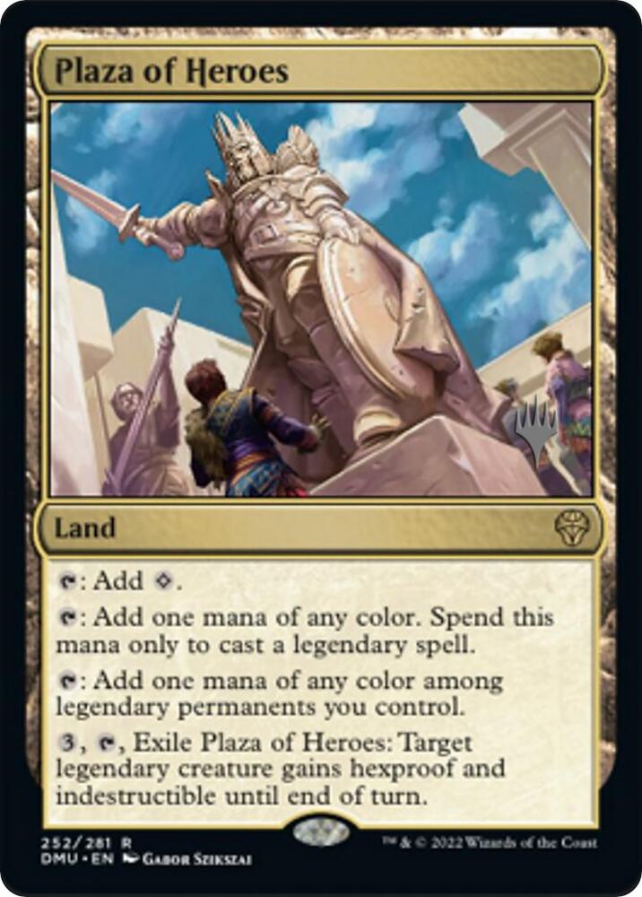 Plaza of Heroes [Promo Pack: Dominaria United] 252