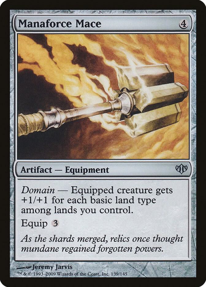 Manaforce Mace [Conflux] 139
